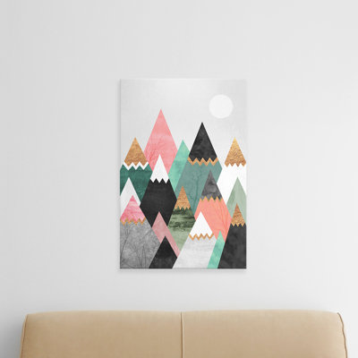 Pretty Mountains - Print on Canvas