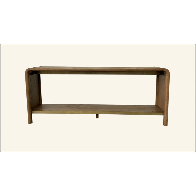 Waterfall Console Table - Latte