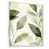 Cadre flottant blanc