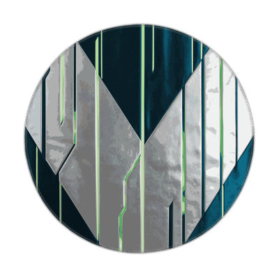 Starforge Pattern Indoor And Outdoor Area Rug