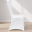 Housses de chaises pliantes universelles extensibles en spandex, ensemble de 100, pour événements