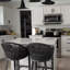 Ensemble de tabourets de bar d'extérieur en osier de patio 2 pièces Bay Isle Home ™-1253162997