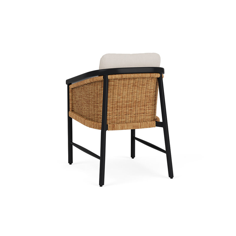 Galloway Outdoor Dining Armchair, Canvas Canvas