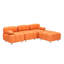 Le canapé en tissu Comfortable Technology, imperméable et résistant aux égratignures, est idéal pour les chambres à coucher au design peu encombrant.-247833688