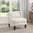Elodie 27.5" Mid-Century Modern Armless Accent Chair-1583143903