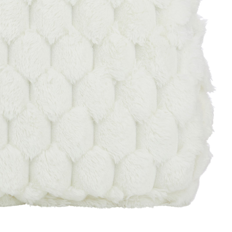Klear Vu The Gripper Non Slip Chair Cushions, Soft & Comfortable Seat Pads, for Kitchen, Dining or Office, Podcast White, Set of 8