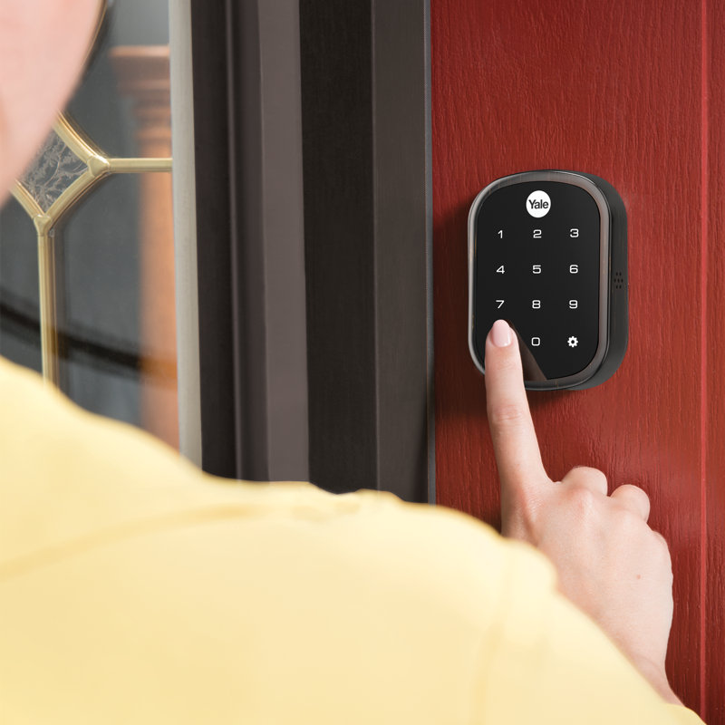 Assure Lock SL Key-Free Touchscreen Deadbolt with Z-Wave, Oil Rubbed Bronze