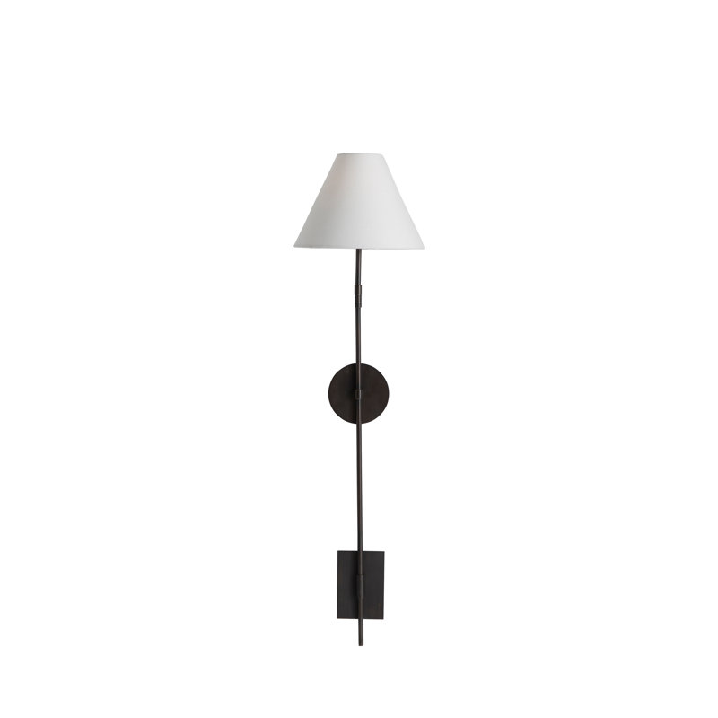 Alva Iron Swing Arm Sconce