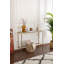 100cm Glass Top Console Table-97927195