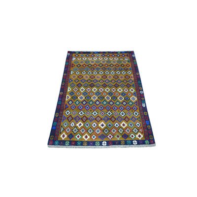 One-of-a-Kind 3'3" X 4'8" Wool Area Rug in