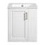 Meuble-lavabo mural moderne avec porte et évier à fermeture douce