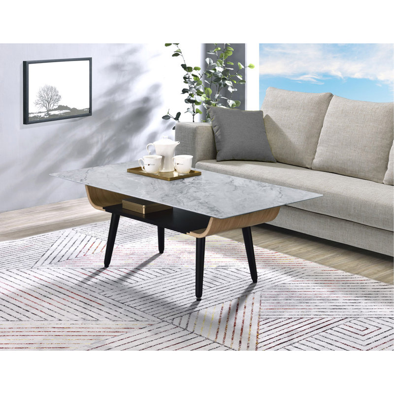 Table basse Pylant, Gris