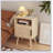 22.83'' H Rattan Nightstand With Door, Open Shelf, And Solid Wood Legs For Small Spaces, Elegant And Functional