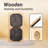 Sauna Thermometer with Hygrometer in Wooden Frame