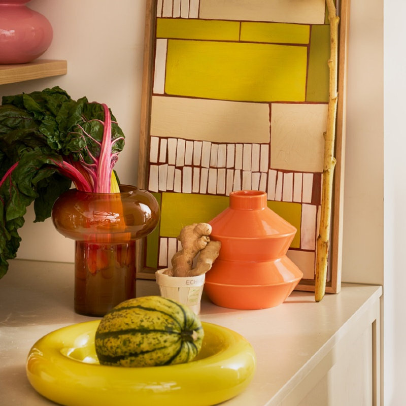 Alfrida Serving Bowl Lou Warm Olive