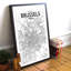 Brussels City Map - No Frame Print-2075865799-2075865853