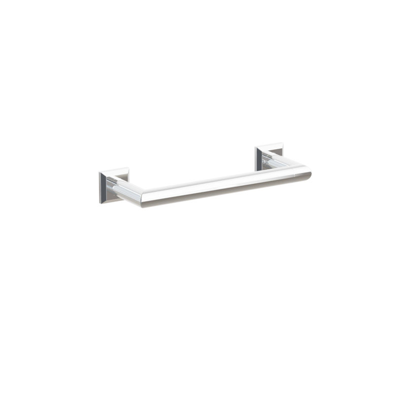 Barre à serviettes Emtek, Chrome poli, H 1,625 po x l 10,625 po x P 3,25 po