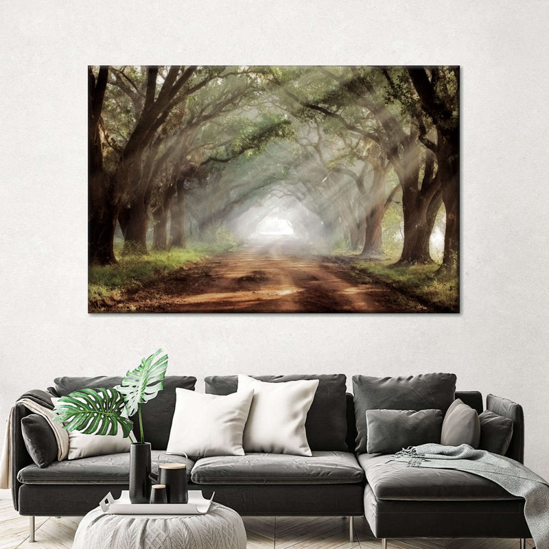 «Evergreen Plantation», reproduction sur toile, H 8 po x l 12 po x P 1 po