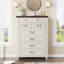 Commode sept tiroirs pour chambre à coucher-1592054486