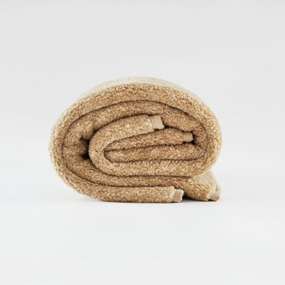 Jeté en sherpa Brooklyn Loom Heathered