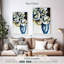 Avery en fleurs en bleu-108246909