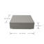 Table basse carrée en béton pour l'intérieur et l'extérieur Elementi Home Colorado-88957413-123522118