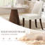 Parsons Upholstered Dining Chair Solid Wood Side Chair - Comfort & Style for Modern Homes-1540334128