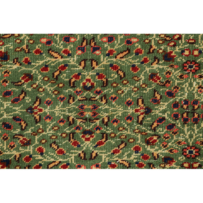 One-of-a-Kind 3'x9'8 Hand Knotted Area Rug