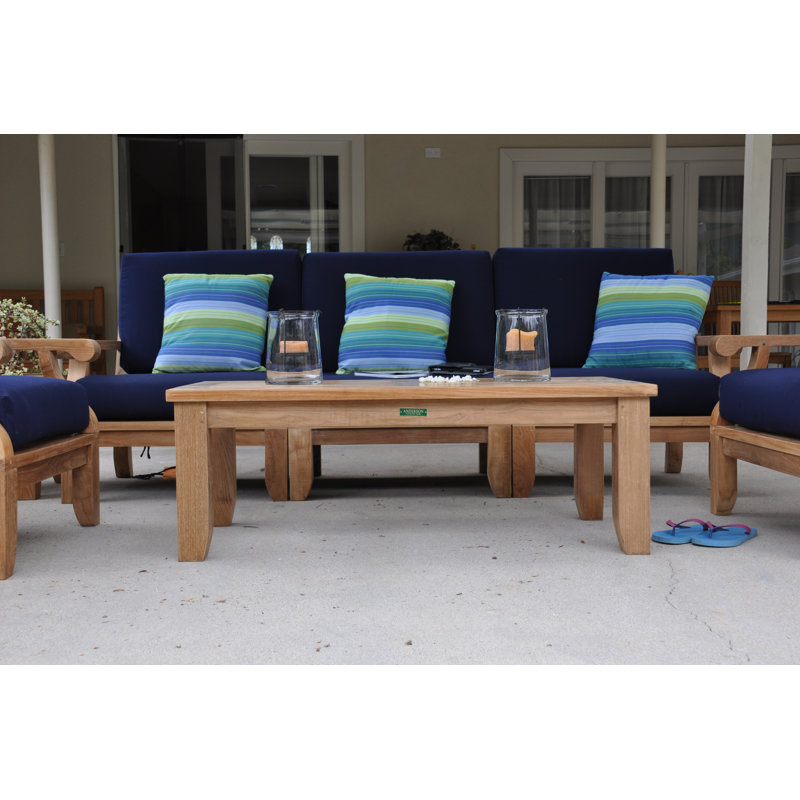 Riviera Outdoor 7 - Piece Teak Conversation Set