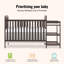 Lit de bébé convertible 4-en-1 Peckham-999143579