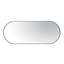 Miroir mural Capsule - l 24 po x H 60 po - noir