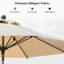 Table ronde à manivelle ronde et inclinable avec parasol beige beige-1720235804-1700140564
