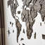 Carte du monde 3D en bois, art mural - carte du monde en pin-1992015657-1992015661