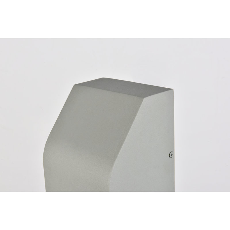 Dale LED Wall Light, Silver