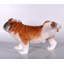 Statue de bouledogue en peluche grandeur nature