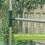 Cage de protection des plantes 4 pi X - Cadre en acier galvanisé et porte à fermeture à glissière pour jardin, cour, protection de pelouse
