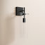 Sabbia Single Light Iron Dimmable Wall Sconces