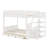 Convertible Bunk Bed With Storage Staircase, Bedside Table, And 3 Drawers
