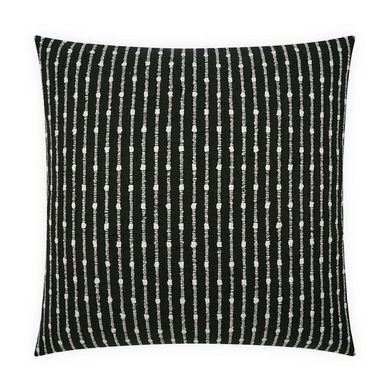 Kemp Pillow Cover & Insert, Square 36", Onyx