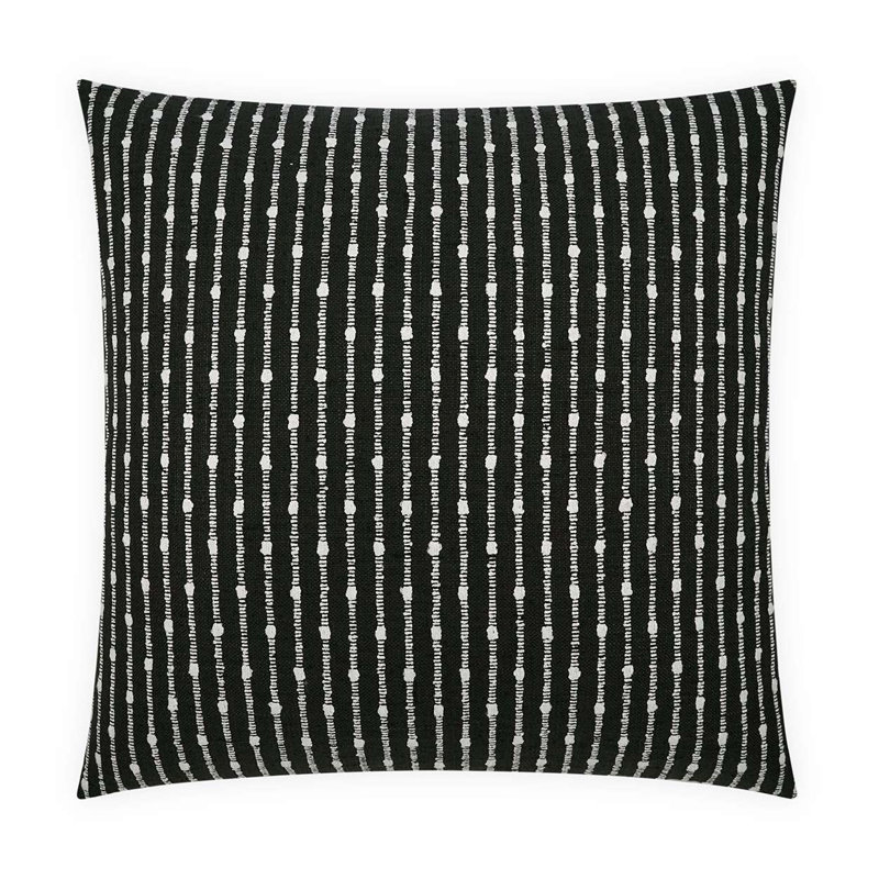 Kemp Pillow Cover & Insert, Onyx, Square 20"