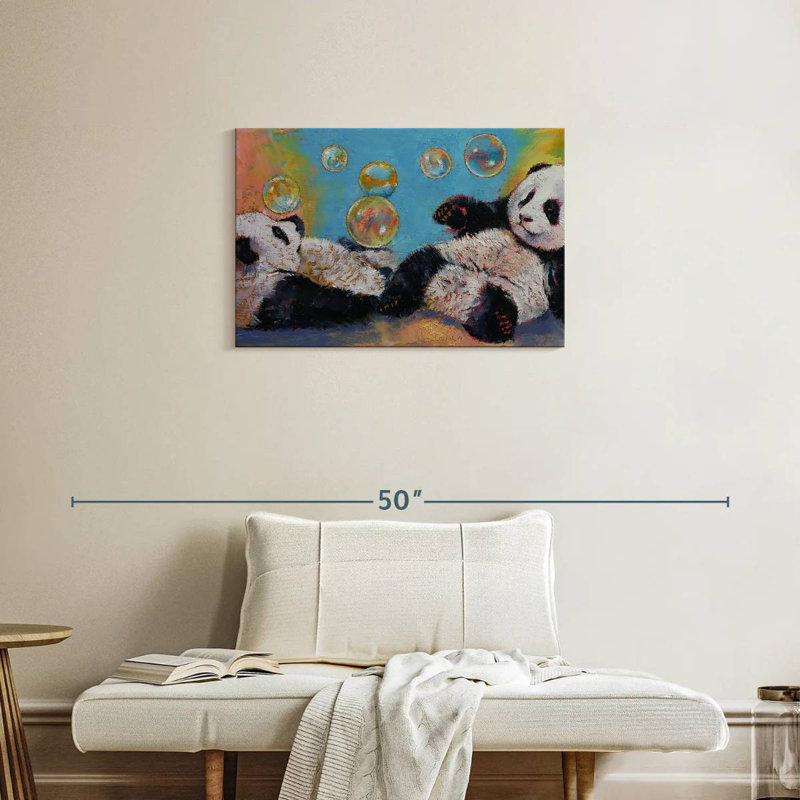 Crowle Panda Bubbles, 20" H x 30" W