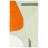 Arabelle Handmade Wool Green/Orange/Brown/Ivory Rug-70712148