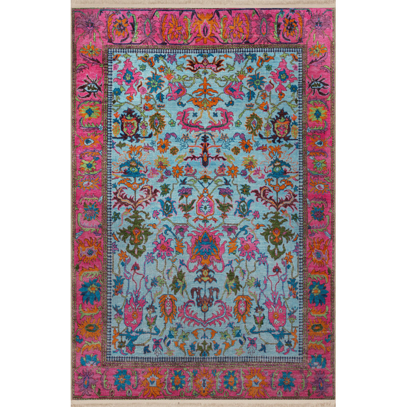 Tapis rectangulaire Briena, Rectangle 2 pi 8 po x 5 pi
