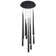 Cascade 9 - Light Dimmable LED Tiered Chandelier