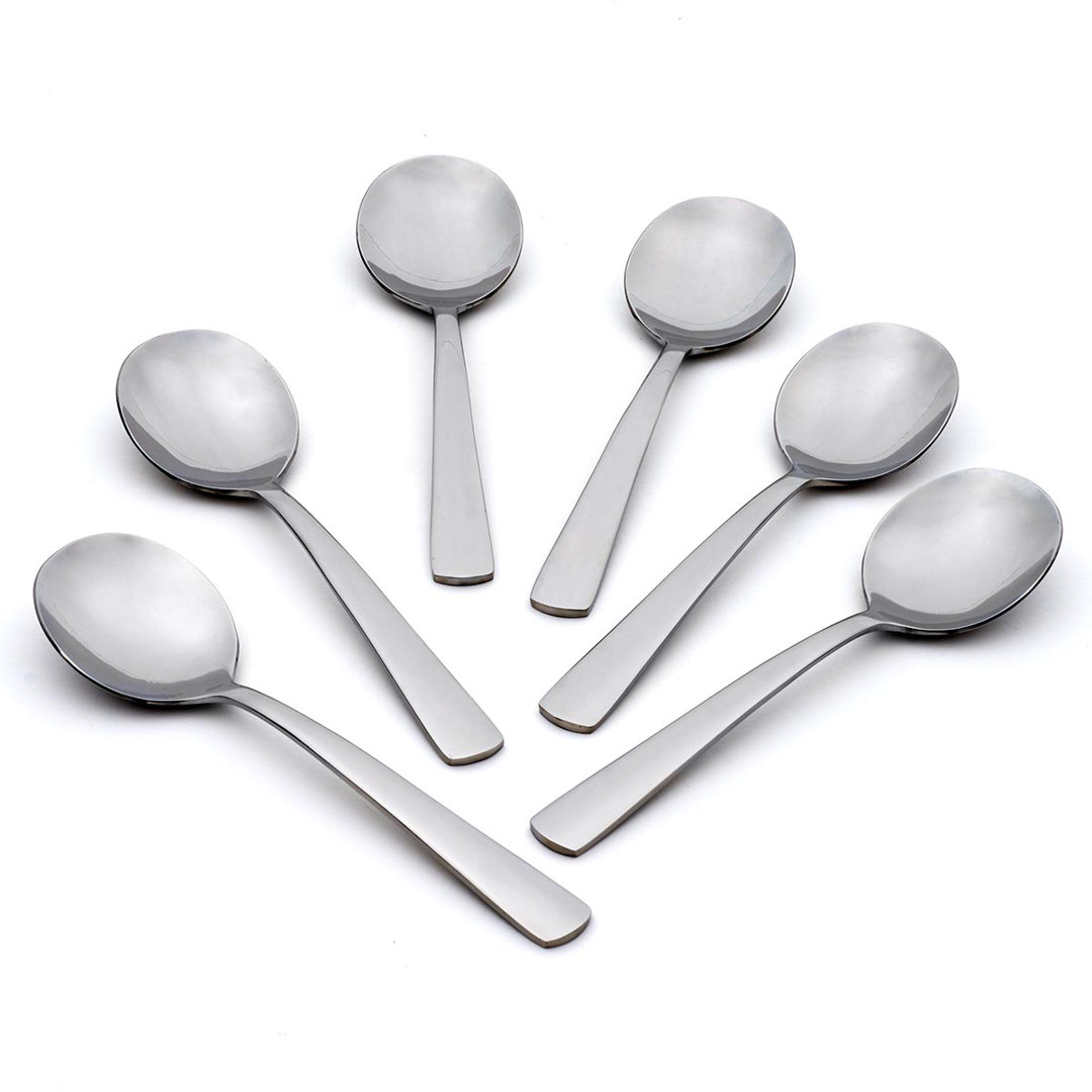 Aptitude Everyday Flatware Soup Spoons (Set of 6) Oneida
