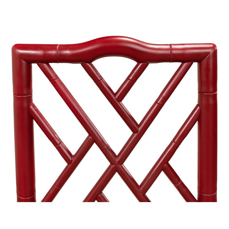 Upholstered Dining Chair, Red