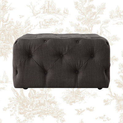 Huskins 47" Wide Tufted Rectangle Ottoman