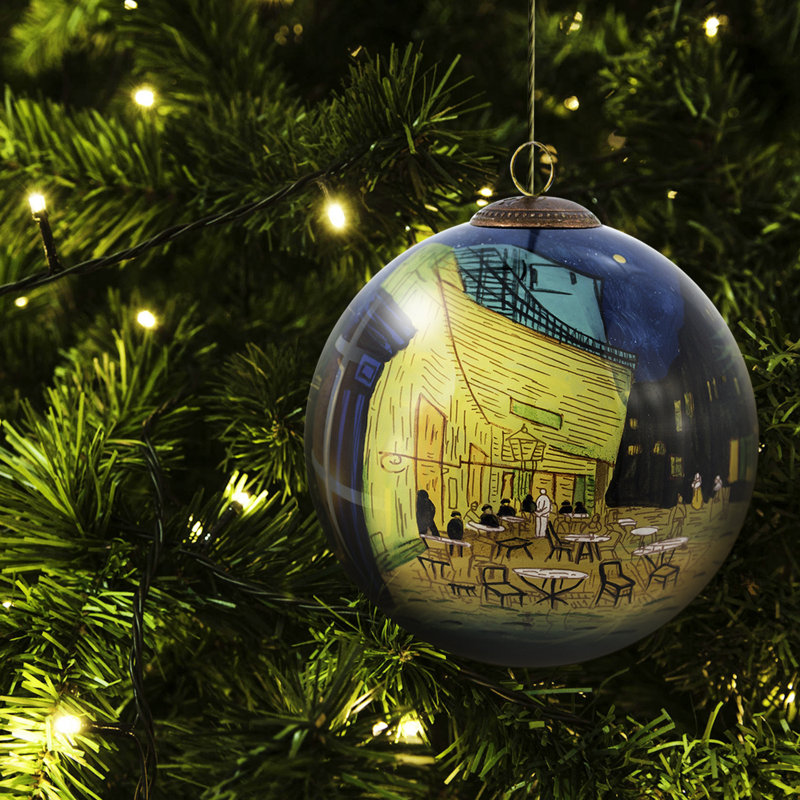 4 in. Glass Trees Shatterproof Bauble