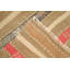 Tapis rayé en laine Kilim