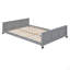 Lit double superposé au dessus d'un lit double avec bureau-891761697-891761724